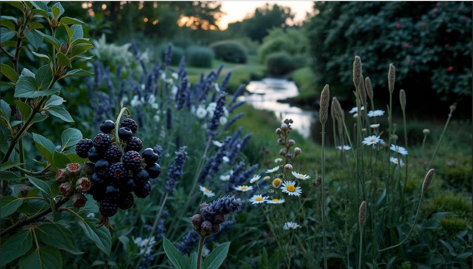 Lavendelfeld – natürliche Melatoninquelle